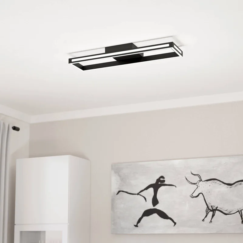 LED plafondlamp Savilanas-Z, CCT by EGLO connect in Black – product photo 2 of 5