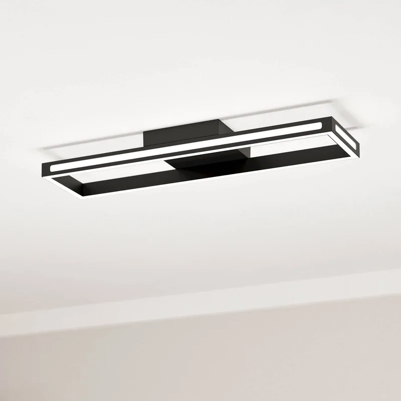 LED plafondlamp Savilanas-Z, CCT by EGLO connect in Black – product photo 1 of 5
