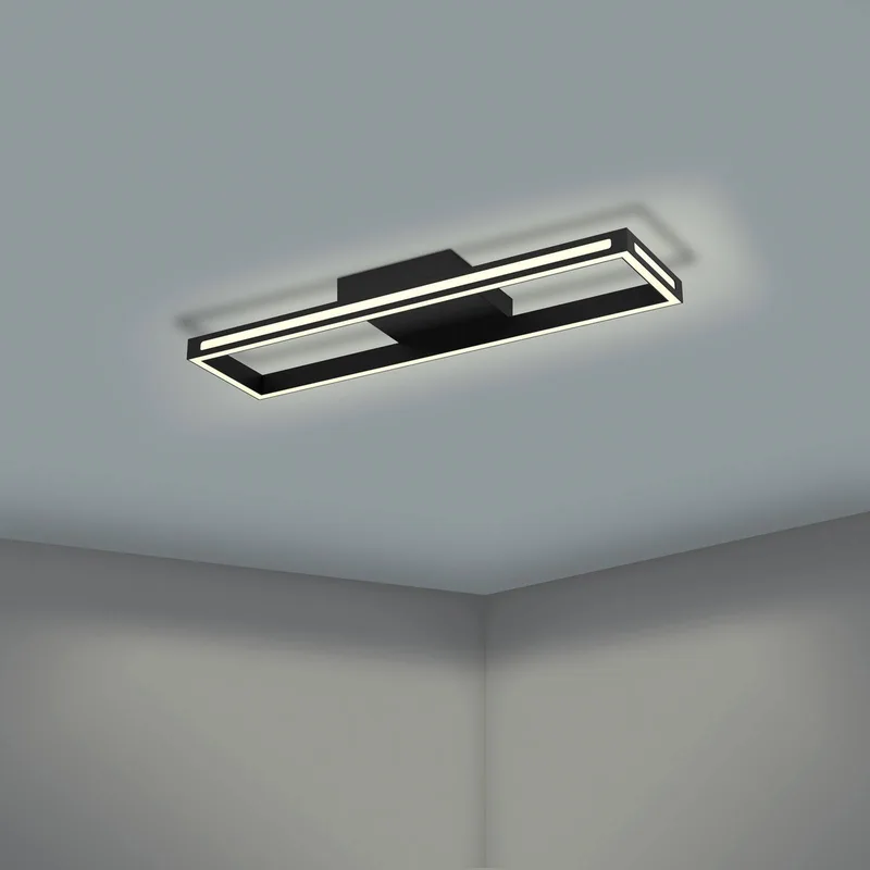 LED plafondlamp Savilanas-Z, CCT by EGLO connect in Black – product photo 4 of 5
