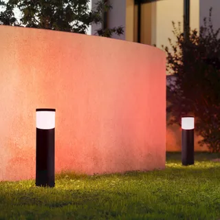 LED sokkellamp Basalgo-Z van EGLO connect in Zwart – productfoto 2 van 4