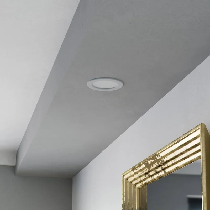 Smart-LED-Einbauleuchte Fueva 6-Z, Ø 12cm van EGLO connect in Wit – productfoto