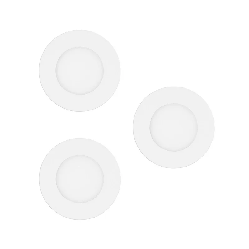 Smart-LED-Einbauleuchte Fueva-Z, 3er-Set van EGLO connect in Wit – productfoto