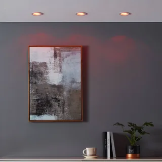 Smart LED lamp Carosso-Z, Ø 9 cm van EGLO connect in Wit – productfoto 3 van 5