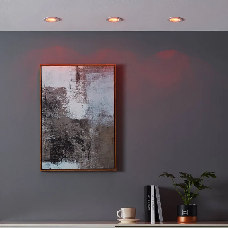 Smart LED lamp Carosso-Z, Ø 9 cm van EGLO connect in Wit – productfoto 3 van 5