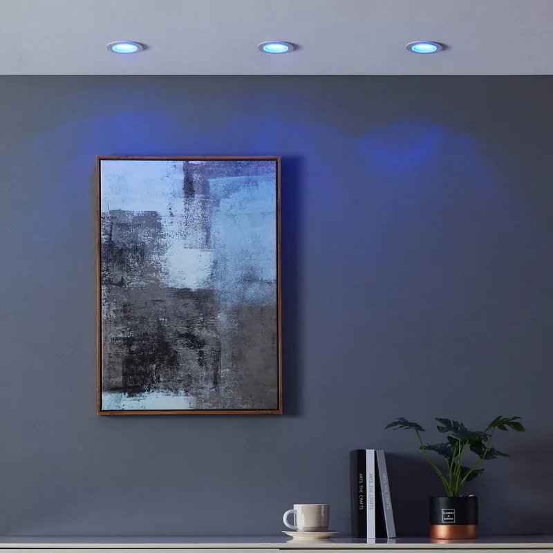 Smart LED lamp Carosso-Z, Ø 9 cm van EGLO connect in Wit – productfoto 5 van 5