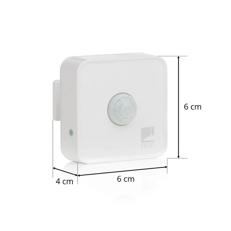 Smart sensor - Voor binnen en buiten - 60x60 mm - Draadloos van EGLO connect in Wit – productfoto 3 van 5