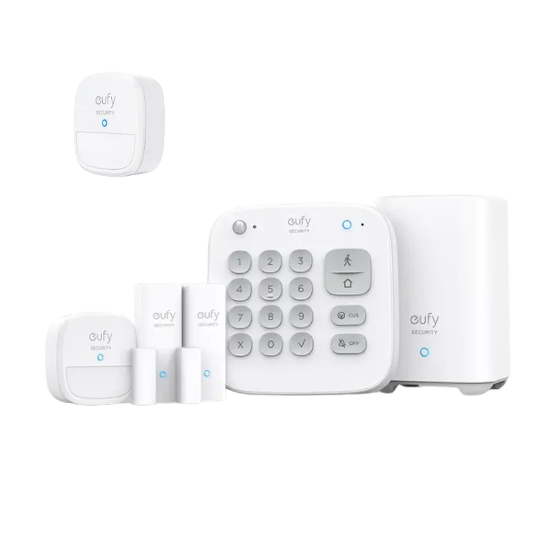 5-Piece Home Alarm Kit + Motion Sensor White de eufy – photo produit