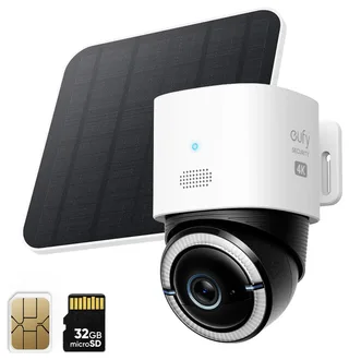 Buitencamera S330 4G LTE - Outdoor Cam - 4K UHD - Pan & Tilt - Zonnepaneel - AI Tracking - Inclusief SIM-kaart by eufy in White – product photo 2 of 2