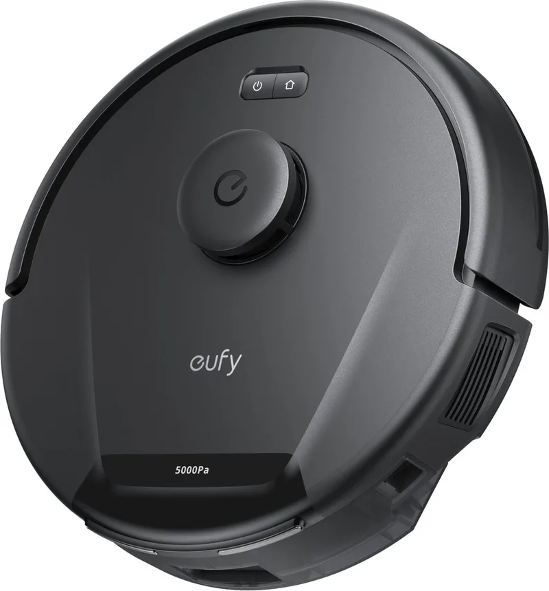 Clean L60 - Robotstofzuiger - Ultrasterke zuigkracht van 5000 Pa - iPath-lasernavigatie - diepe vloerreiniging - Ideaal voor haren en harde vloeren by eufy in Black – product photo