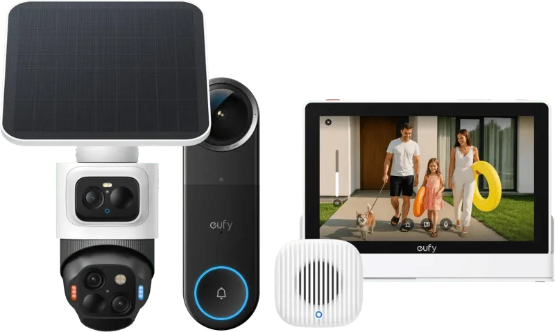 Doorbell S4 + Mini Chime + Smart Display E10 by eufy – product photo