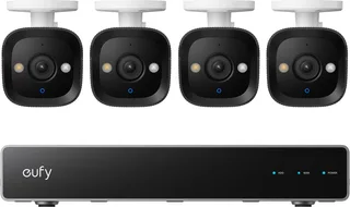 E40 4K PoE Camera Systeem - Met NVR - Bewakingscamera's by eufy in Black – product photo 1 of 2
