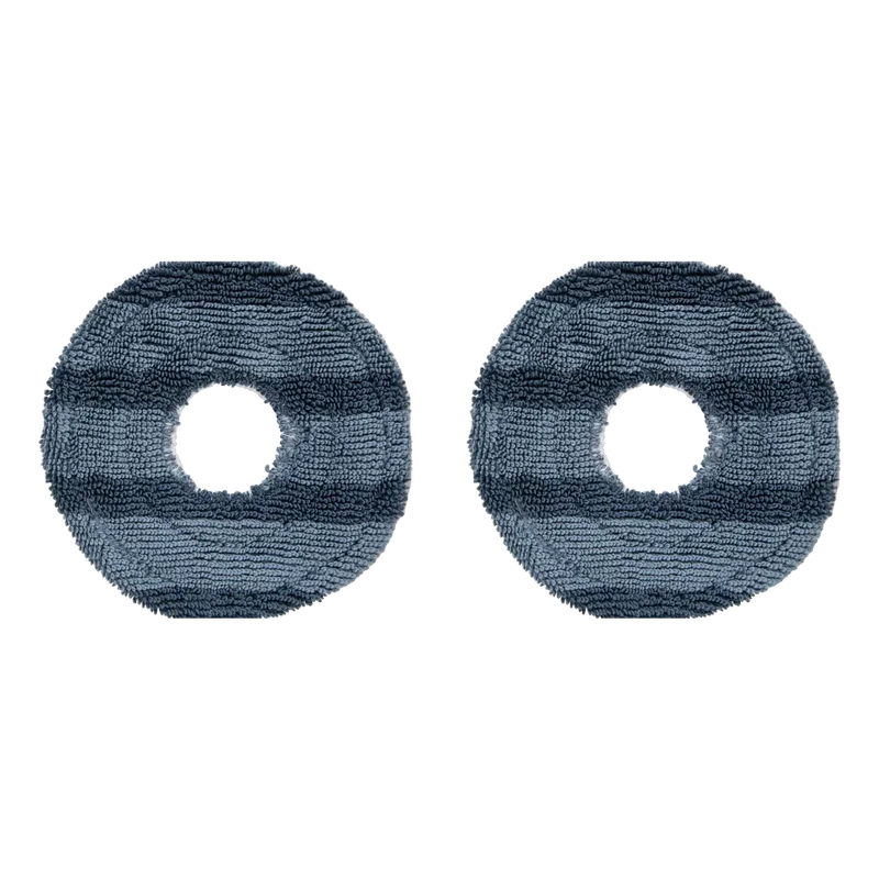 eufy 2-Pack Vacuum Mop Replacement Pads, Compatible C20 Series Robot Vacuums, Washable and Reusable Soft Mopping Pad Parts Accessories de eufy – photo produit