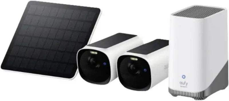 eufy eufyCam E41 T8144*2+Homebase3*1+3W E8144323 IP Netzwerk-Videorecorder-Set van eufy – productfoto