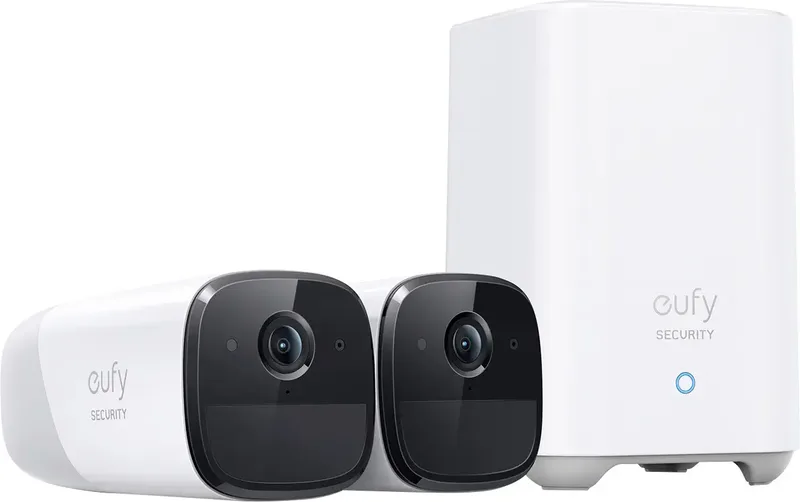 EufyCam 2 Pro 2+1kit T88513D1 IP-Funk-Überwachungs-Set mit 2 Kameras från eufy – produktbild