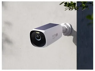 eufyCam 3 Set met 3 camera's - Zwart en 4K - Draadloos - Beveiligingscamerasysteem met geïntegreerd zonnepaneel - AI gezichtsherkenning van eufy in Wit – productfoto 2 van 2