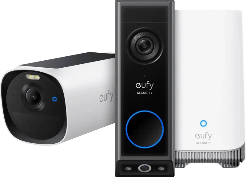 eufyCam E40 + HomeBase 3 + Video Doorbell E340 by eufy – product photo