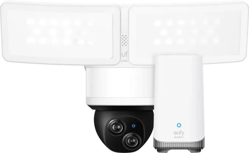 Floodlight Cam E340 + HomeBase 3 van eufy – productfoto