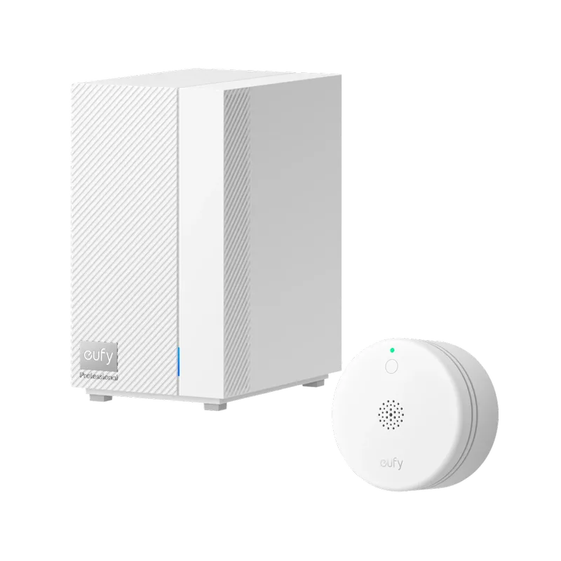 HomeBase™ Professional S1 + Smoke Alarm E10 von eufy – Produktfoto