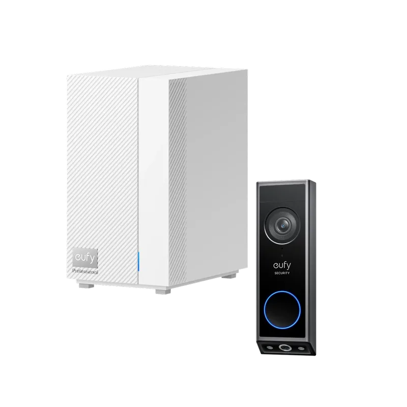 HomeBase™ Professional S1 + Video Doorbell E340 Black de eufy – photo produit