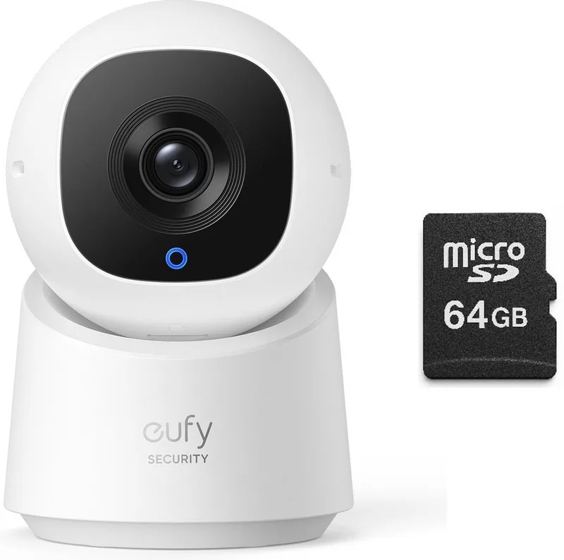 Indoor Cam + SD card 64 GB - Bundel van eufy in C220 – productfoto