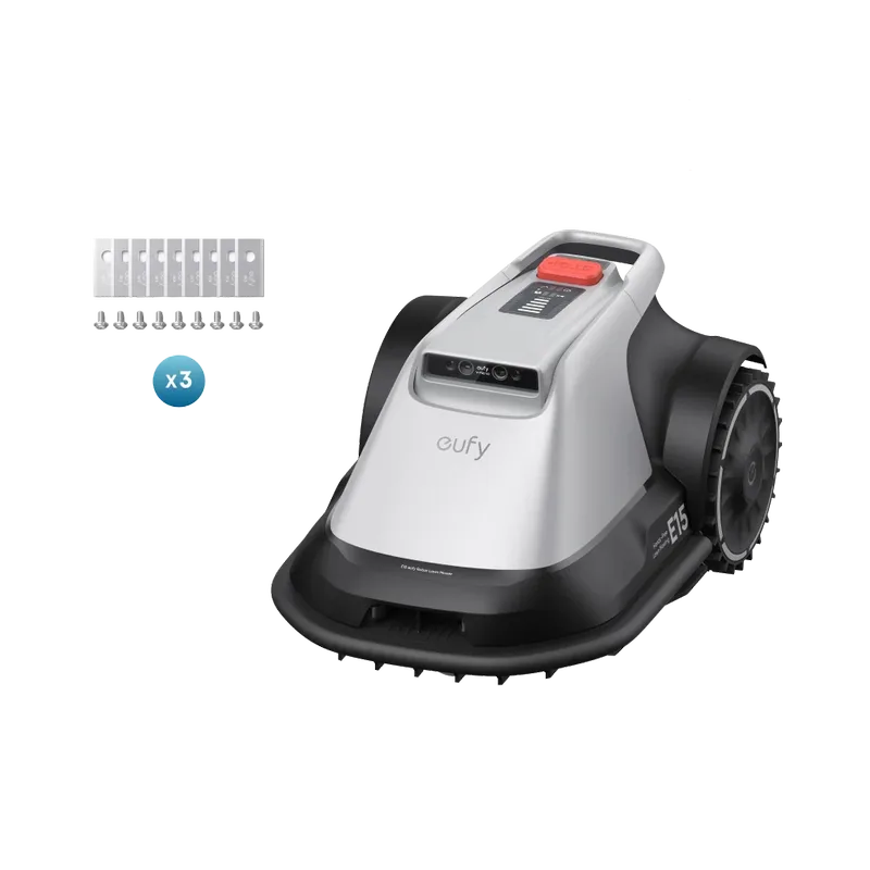 Robot Lawn Mower E15 + Blade Set Gray von eufy – Produktfoto