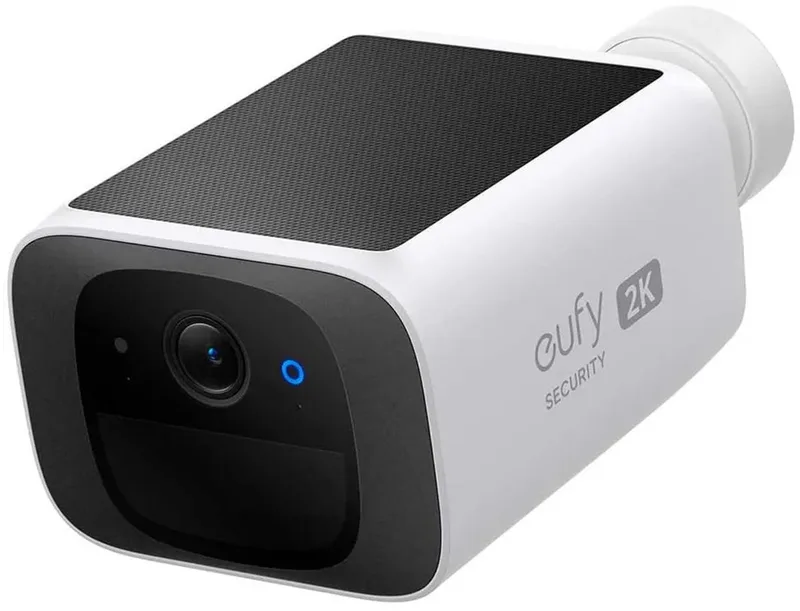 S220 SoloCam 2K - Draadloze Solar Beveiligingscamera van eufy in Wit – productfoto