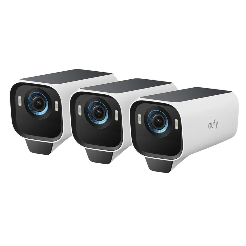 S3 Pro Add-on Camera (3 Pack) white von eufy – Produktfoto