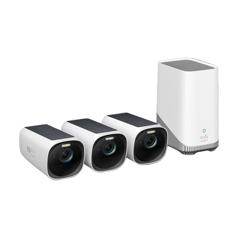 S330 (eufyCam 3) 3-Cam Kit White von eufy – Produktfoto