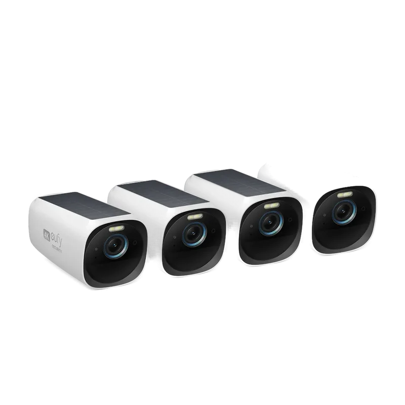 S330 (eufyCam 3) Add-on Camera (4-Cam Pack) White von eufy – Produktfoto