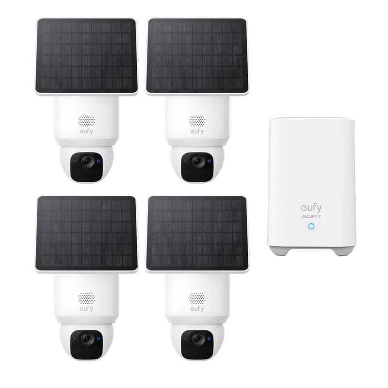SoloCam E30（4-Cam Pack）+ Homebase™ 2 van eufy – productfoto