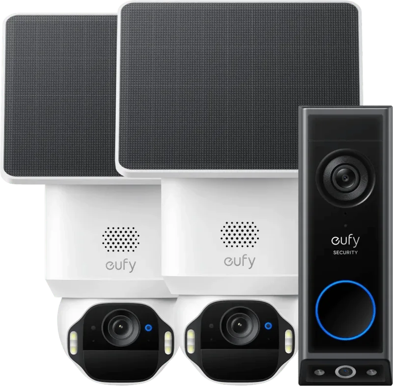 SoloCam E42 Duo Pack + Video Doorbell E340 by eufy – product photo