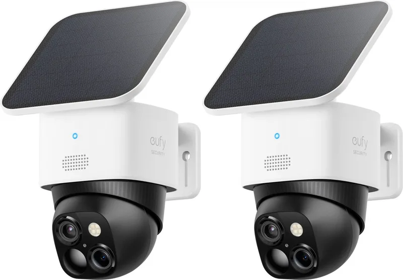 SoloCam S340 - 360° buitencamera 2 PACK- Bundel voordeel von eufy in Weiß – Produktfoto