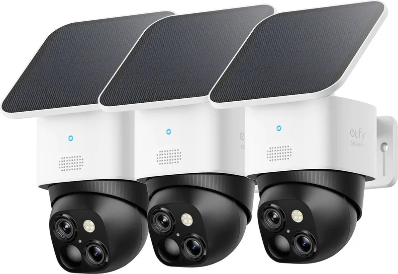 SoloCam S340 - 360° buitencamera 3 PACK- Bundel voordeel von eufy in Weiß – Produktfoto
