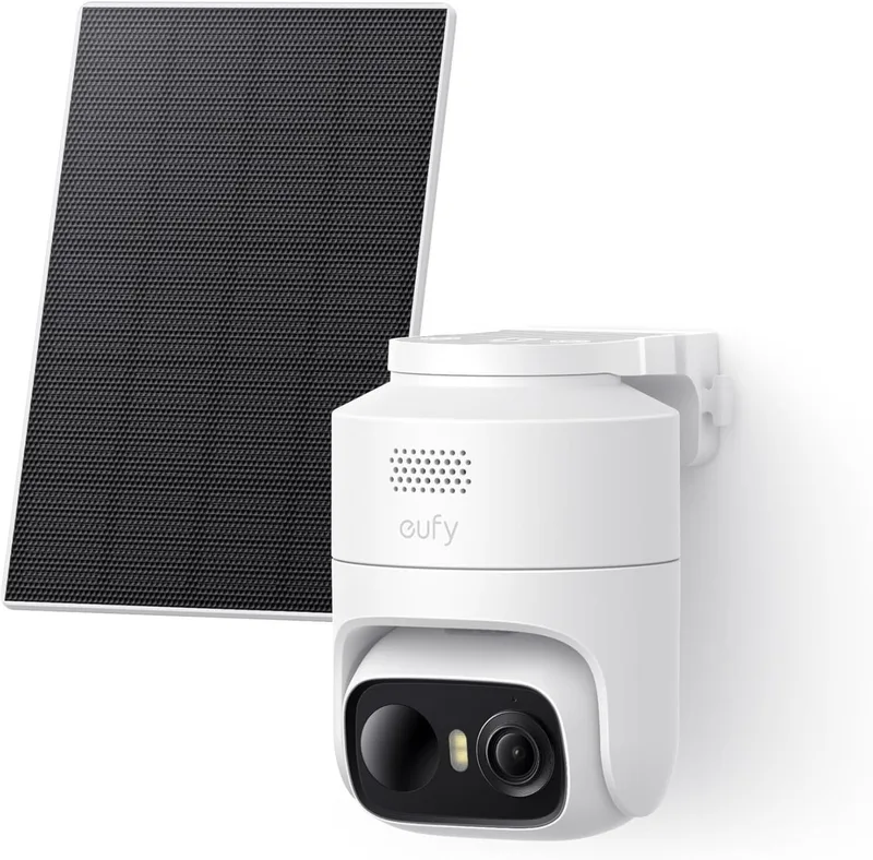Überwachungskamera C37, kabellose 2K Outdoor-Überwachungskameras mit 360° KI-Tracking (1-tlg) van eufy – productfoto