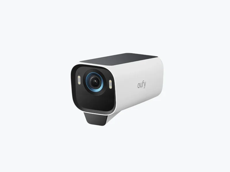 Überwachungskamera S3 Pro Kamera-Set, 4K Kabellose Solar-Überwachungskamera Außen (Außenbereich, 1-tlg., 4K-Auflösung, verbesserte Farb-Nachtsicht, SolarPlus 2.0) by eufy – product photo
