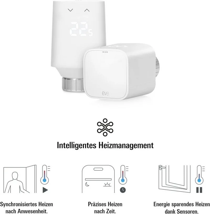 Heizkörperthermostat Eve Thermo (Matter) 5. Generation, (1 St) by Eve – product photo 4 of 5