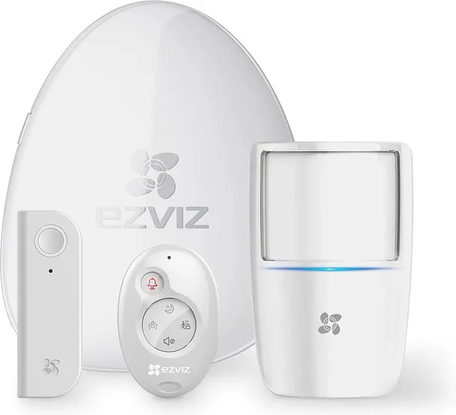 Alarm starter kit WiFi (Alarm Hub, PIR detector, Deur-detector & Afstandsbediening)
