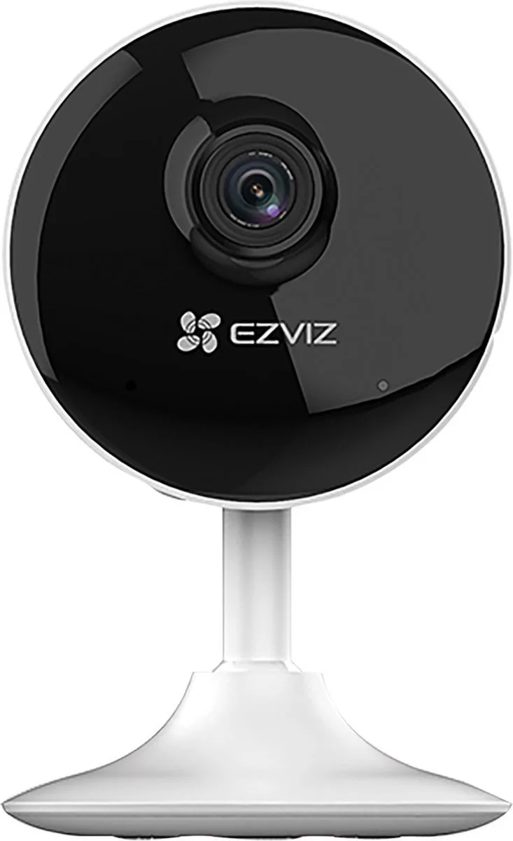 C1C-B 1080P - Wifi Beveiligingscamera Binnen - Bewegingsdetectie - Tweeweg Audio - Nachtzicht - H.265 - Indoor Camera von EZVIZ in Schwarz, Weiß – Produktfoto