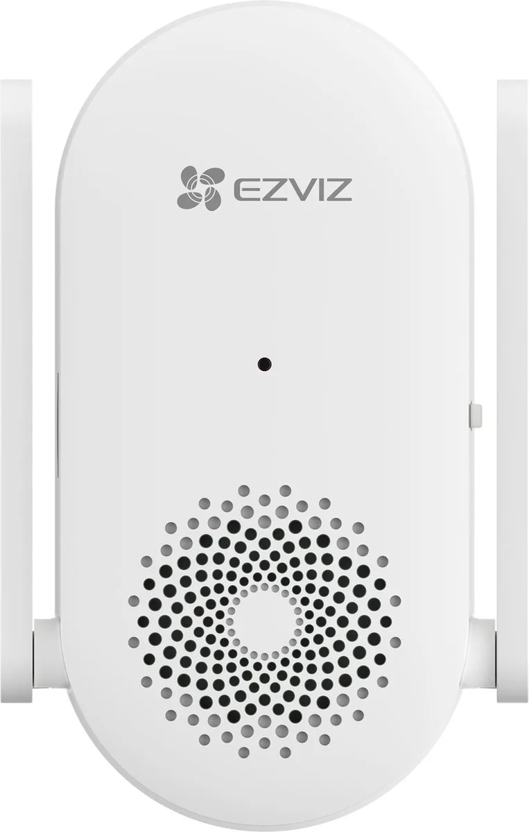 CH1 - Deurbel gong - Chime - Slimme Wi-Fi Gong - Voor EZVIZ Videodeurbellen - Verstelbaar Volume - 1 Stuk by EZVIZ in White – product photo
