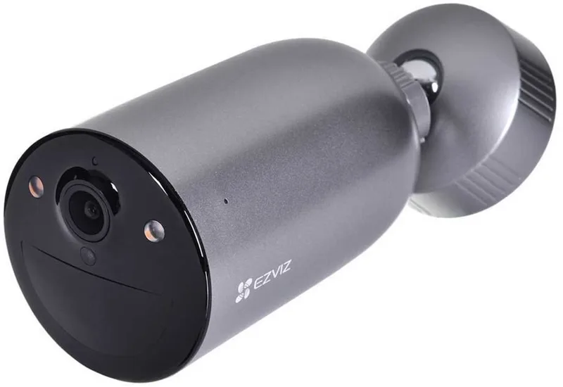 EB3 2K- IP Beveiligingscamera - 2K Resolutie - Draadloos - Buitengebruik - Batterij - AI detectie fra EZVIZ i Sort – produktbillede 1 af 3