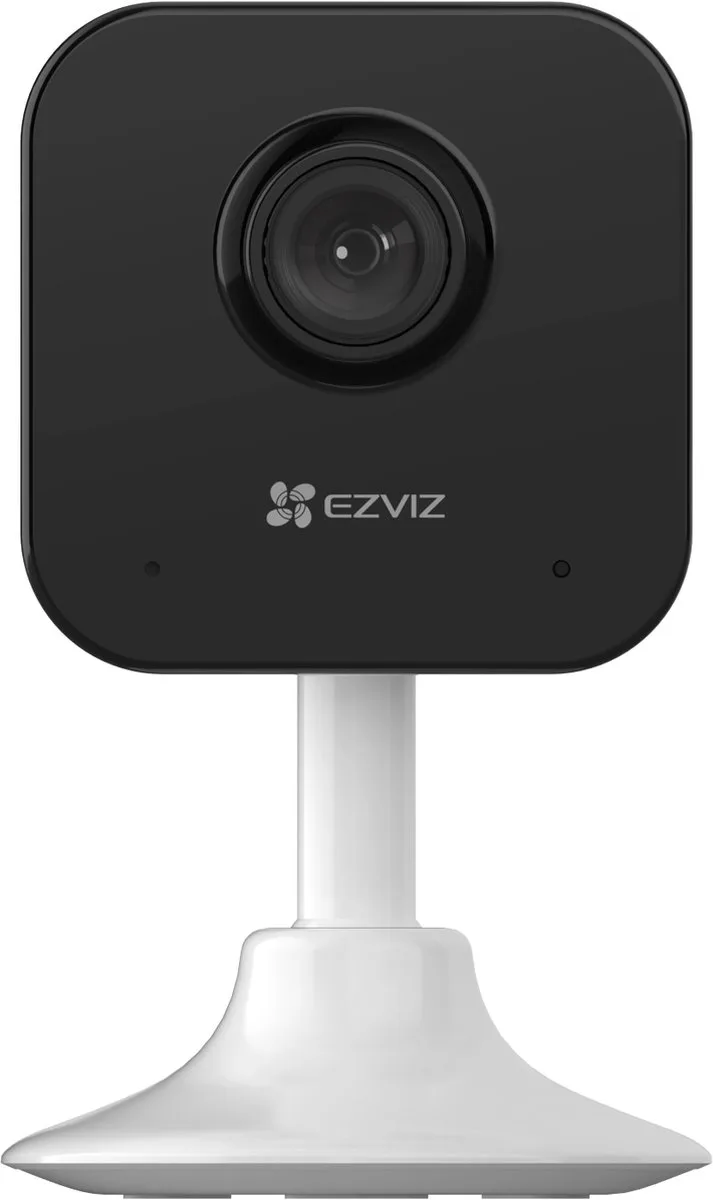 H1c - Beveiligingscamera Binnen - Full HD 1080p - Nachtzicht tot 10 m - 108° Kijkhoek - Bewegingsdetectie - Huisdiercamera by EZVIZ in White – product photo