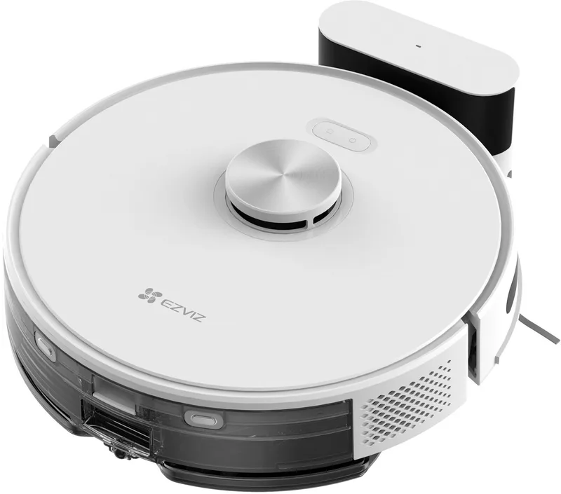 RE5 Robotstofzuiger met Dweilfunctie – 4000 Pa – LiDAR Navigatie – App Bediening – Tapijtdetectie – Werkt met Google Assistant & Alexa van EZVIZ in Wit – productfoto