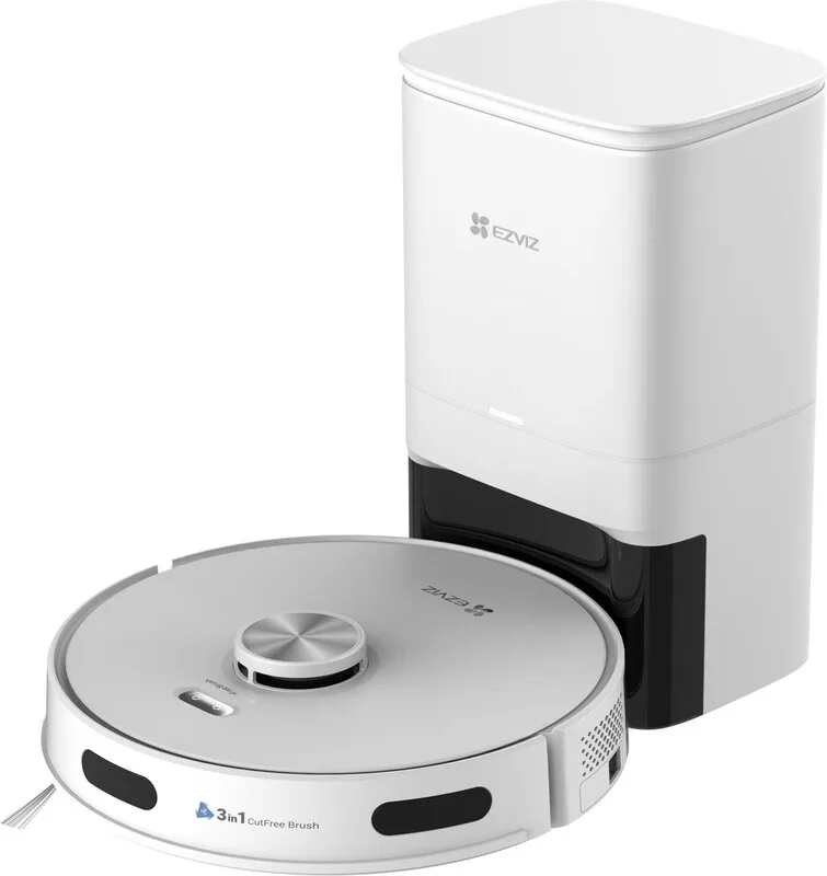 RE5S Plus Robotstofzuiger met automatisch leegstation en LiDAR-navigatie RE5SP van EZVIZ – productfoto