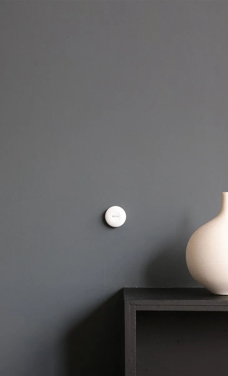 Smart Button T3C från EZVIZ i Vit – produktbild
