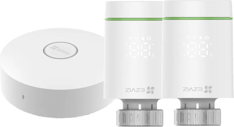 T55 Kit Smart Thermostat van EZVIZ in Wit – productfoto