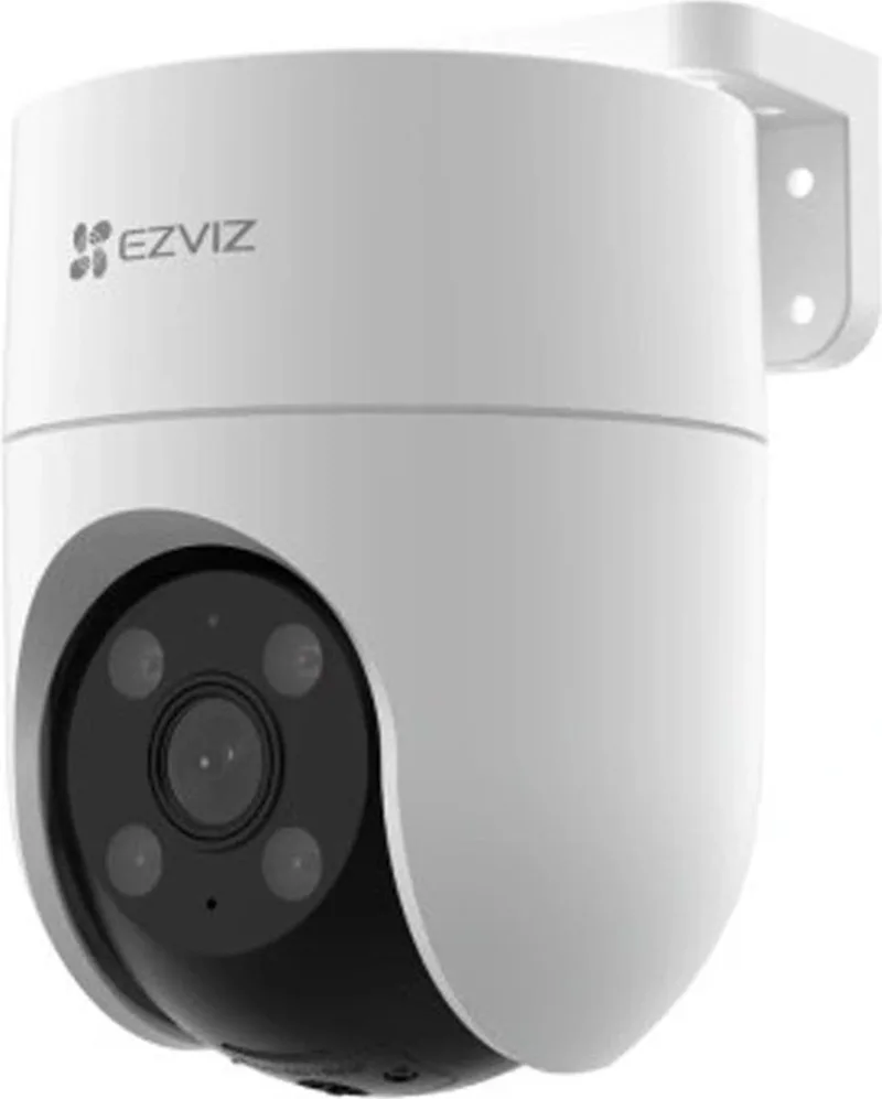WiFi Beveiligingscamera Buiten– PTZ 360° Zicht - AI Persoons- & Voertuigdetectie - Kleuren Nachtzicht & Sirene – Tweerichtingsaudio – Geen maandkosten van EZVIZ in H8c 2K – productfoto