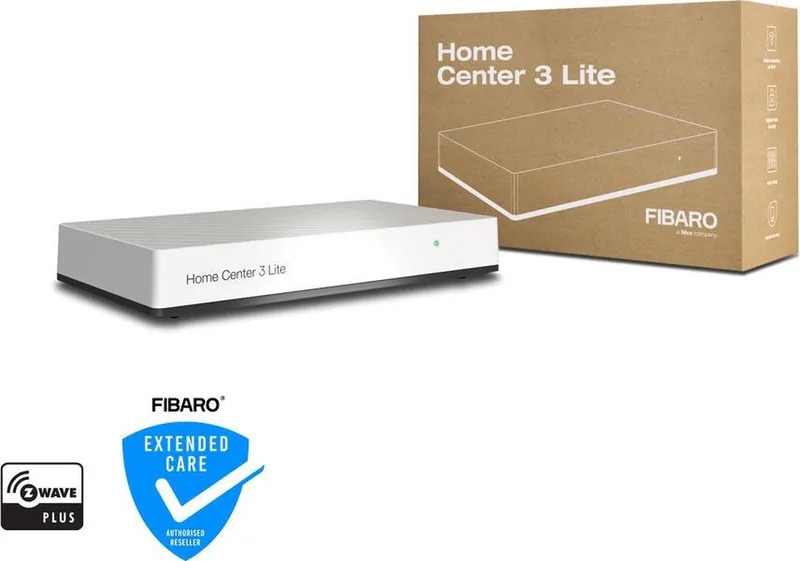 Home Center 3 Lite - Smart Home Hub - Z-Wave Plus by FIBARO in White – product photo