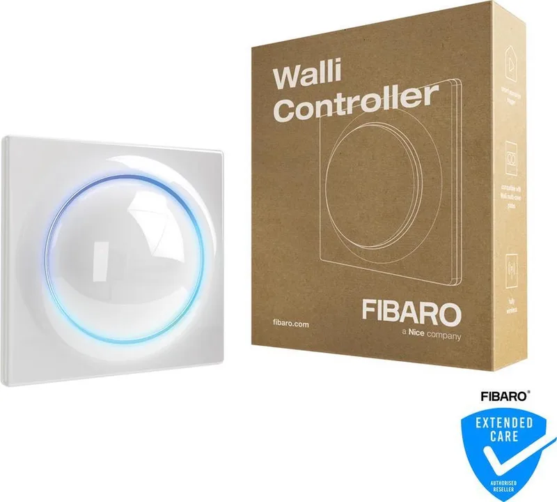 Walli Controller - Wit- Draadloze schakelaar - Batterijgevoed - Z-Wave Plus - Wit by FIBARO in White – product photo