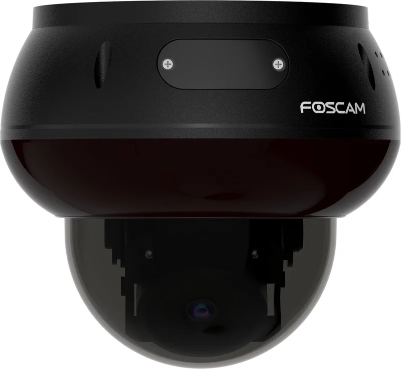 D8ET, 4K/8MP vandalismebestendige PoE PT buitencamera by Foscam in Black – product photo