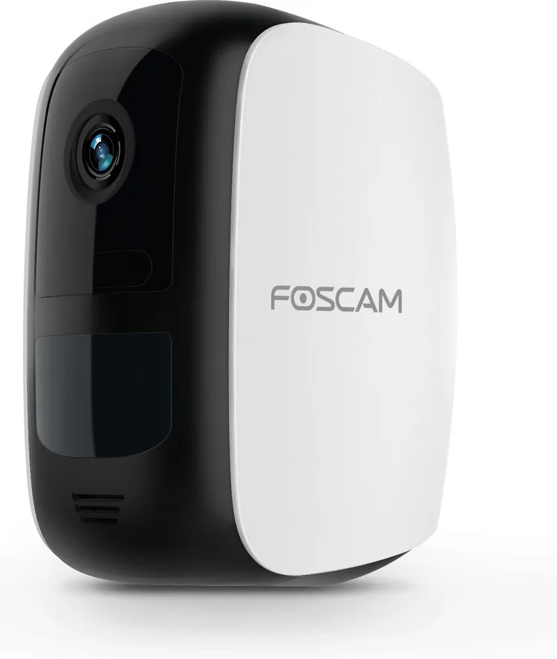 E1 Full HD & 100% Draadloze Beveiligingscamera KIT van Foscam in Wit – productfoto
